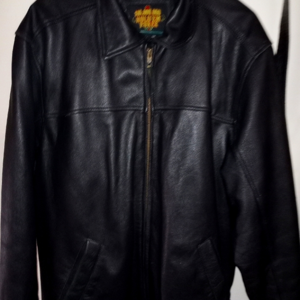 Leather jacket